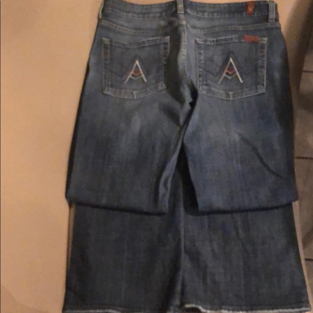 Women’s 7 for all Mankind “A” pocket jeans